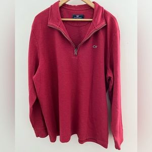 Vineyard vines quarter zip sweater